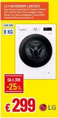 LG - Lg Fanx1008nwk Lavatrice
