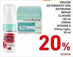 Clinians - Detergente Viso Antirughe Repair