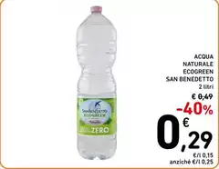 San Benedetto - Acqua Naturale Ecogreen
