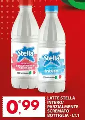 Stella artois - Latte Intero/ Parzialmente Scremato Bottiglia