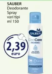 Sauber - Deodorante Spray