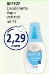 Breeze - Deodorante Vapo