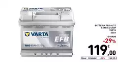 Varta - Batteria Per Auto Start & Stop