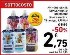 Coccolino - Ammorbidente Concentrato
