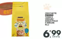 Friskies - Crocchette Tonno E Verdure/ Manzo Pollo E Verdure