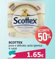 Scottex - Pura E Delicata Carta Igienica