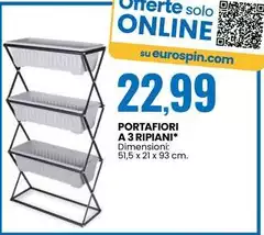 Portafiori A 3 Ripiani