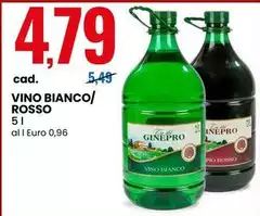 Vino Bianco/Rosso