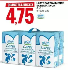 Land - Latte Parzialmente Scremato Uht