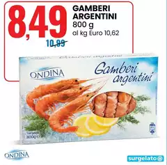 Ondina - Gamberi Argentini