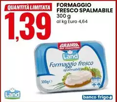 Land - Formaggio Fresco Spalmabile