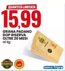 Grana Padano DOP Riserva Oltre 20 Mesi