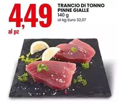 Trancio Di Tonno Pinne Gialle