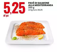 Pavé Di Salmone Alla Mediterranea