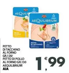 Aia - Petto Di Tacchino Al Forno/ Petto Di Pollo Al Forno Aequilibrium