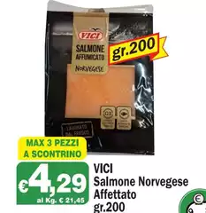 Vici - Salmone Norvegese Affettato