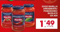 Barilla - Sugo Arrabbiata/Pomodoro/Basilico