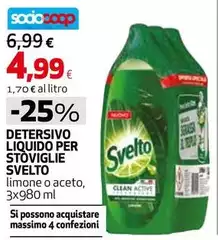 Svelto - Detersivo Liquido Per Stoviglie