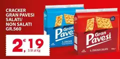 Pavesi - Cracker Gran  Salati/Non Salati