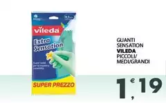 Vileda - Guanti Sensation