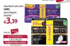 Lines - Assorbenti Seta Ultra Pacco Doppio