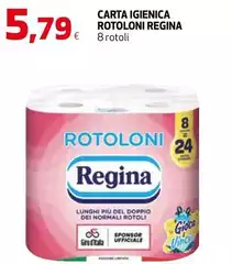 Regina - Carta Igienica Rotoloni