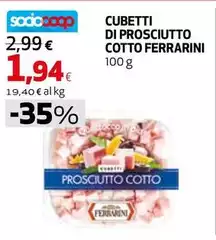 Ferrarini - Cubetti Di Prosciutto Cotto