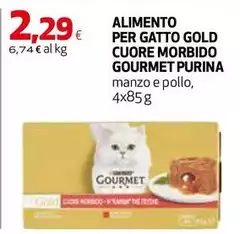 Purina - Alimento Per Gatto Gold Cuore Morbido Gourmet