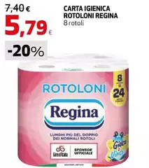 Regina - Carta Igienica Rotoloni