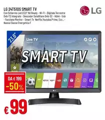 LG - 24T510S Smart Tv