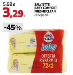 Fresh & Clean - Salviette Baby Comfort