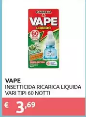 Vape - Insetticida Ricarica Liquida