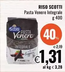 Scotti - Pasta Venere Integrale
