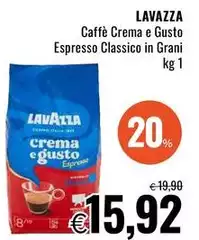 Lavazza - Caffè Crema E Gusto Espresso Classico In Grani