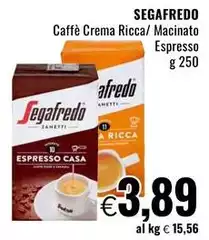 Segafredo - Caffè Crema Ricca