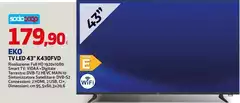 Coop - Tv Led 43" K430FVD