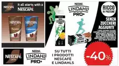 Nestlè - Su Tutti I Prodotti Nescafé E Lindahls