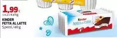Kinder - Fetta Al Latte