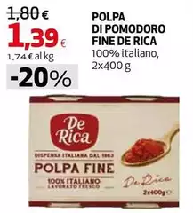 De rica - Polpa Di Pomodoro Fine