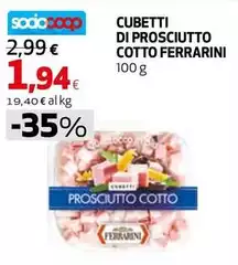 Ferrarini - Cubetti Di Prosciutto Cotto