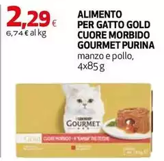 Purina - Alimento Per Gatto Gold Cuore Morbido Gourmet