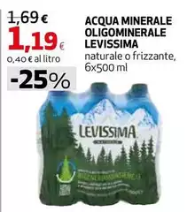 Levissima - Acqua Minerale Oligominerale