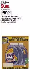 Ace - Destersiovo Liquido Per Lavatrice Classico Igienizzante