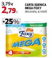 Foxy - Carta Igienica Mega