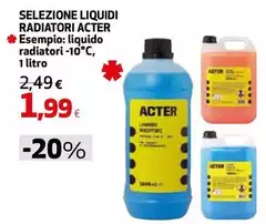 Acter - Selezione Liquidi Radiatori