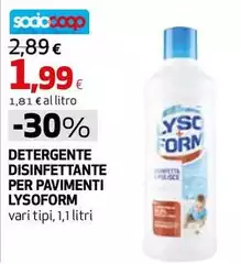 Lysoform - Detergente Disinfettante Per Pavimenti