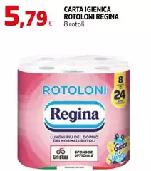 Regina - Carta Igienica Rotoloni