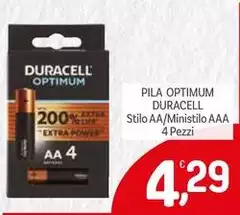 Duracell - Pila Optimum