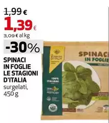 Le stagioni d'italia - Spinaci In Foglie