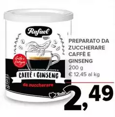 Rafael - Preparato Da Zuccherare Caffè E Ginseng